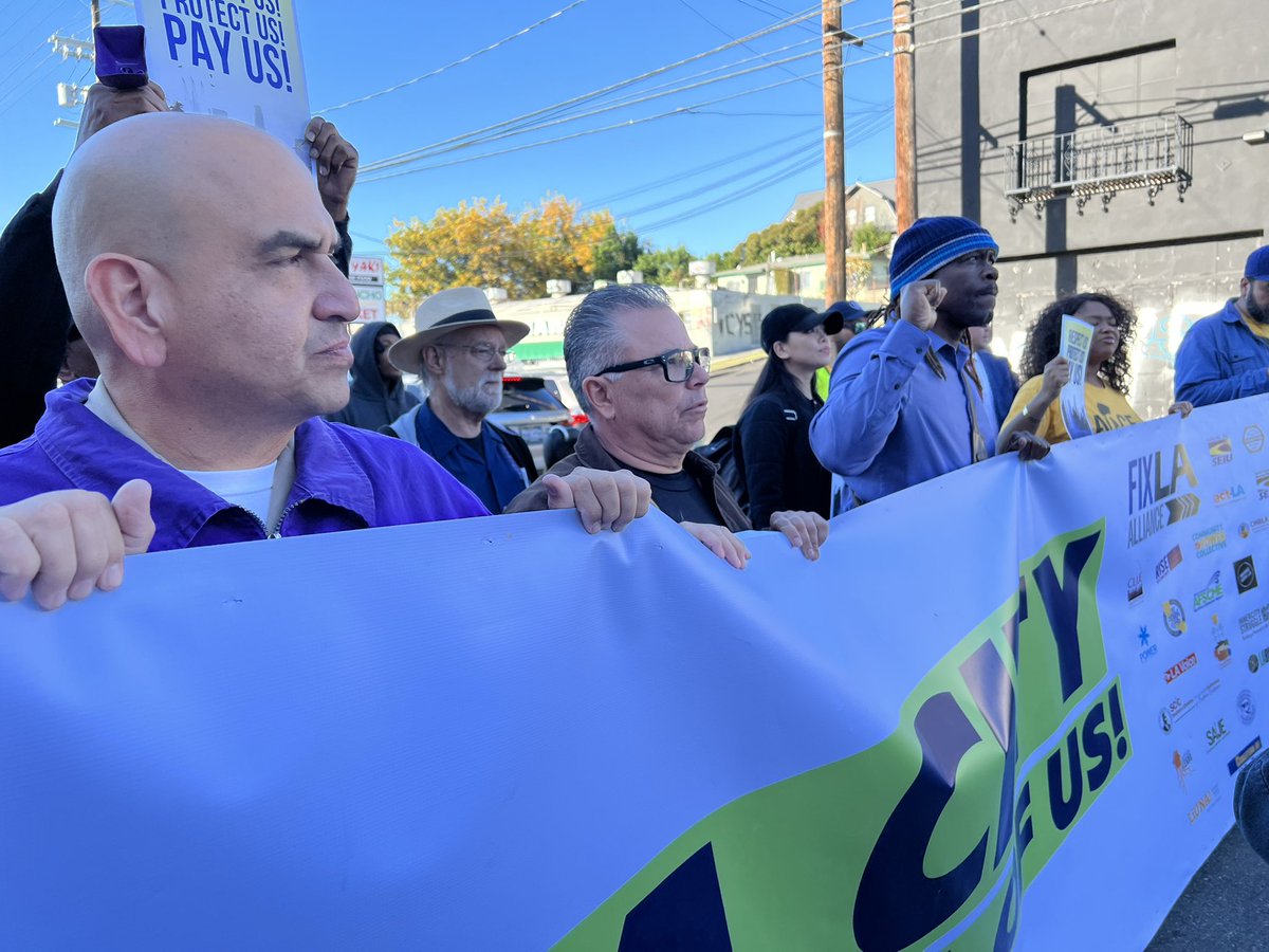 SEIU721's tweet image. ALL of LA’s angels deserve housing. That’s why we’re joining @FixLANow at Echo Park United Methodist Church today to call for the construction of 2,000 permanent supportive housing units on city property and to support the church’s plans for 120 units. #FixLA