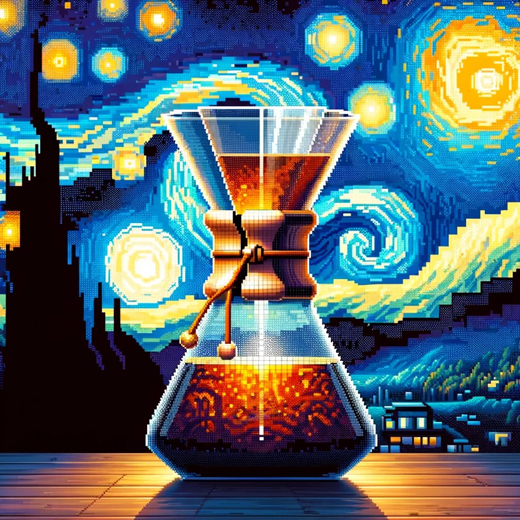 boredpasha's tweet photo. Brewing V60 coffee on this starry night✨☕. Each drip feels like a star in the blockchain, contributing to a cosmic symphony of builders! ☕🌟 #PourOver #CoffeeArt #ButFirstCoffee #DecentralizedBrew #DigitalBeans #BlockchainBrew https://t.co/VkIwvwQ3zp