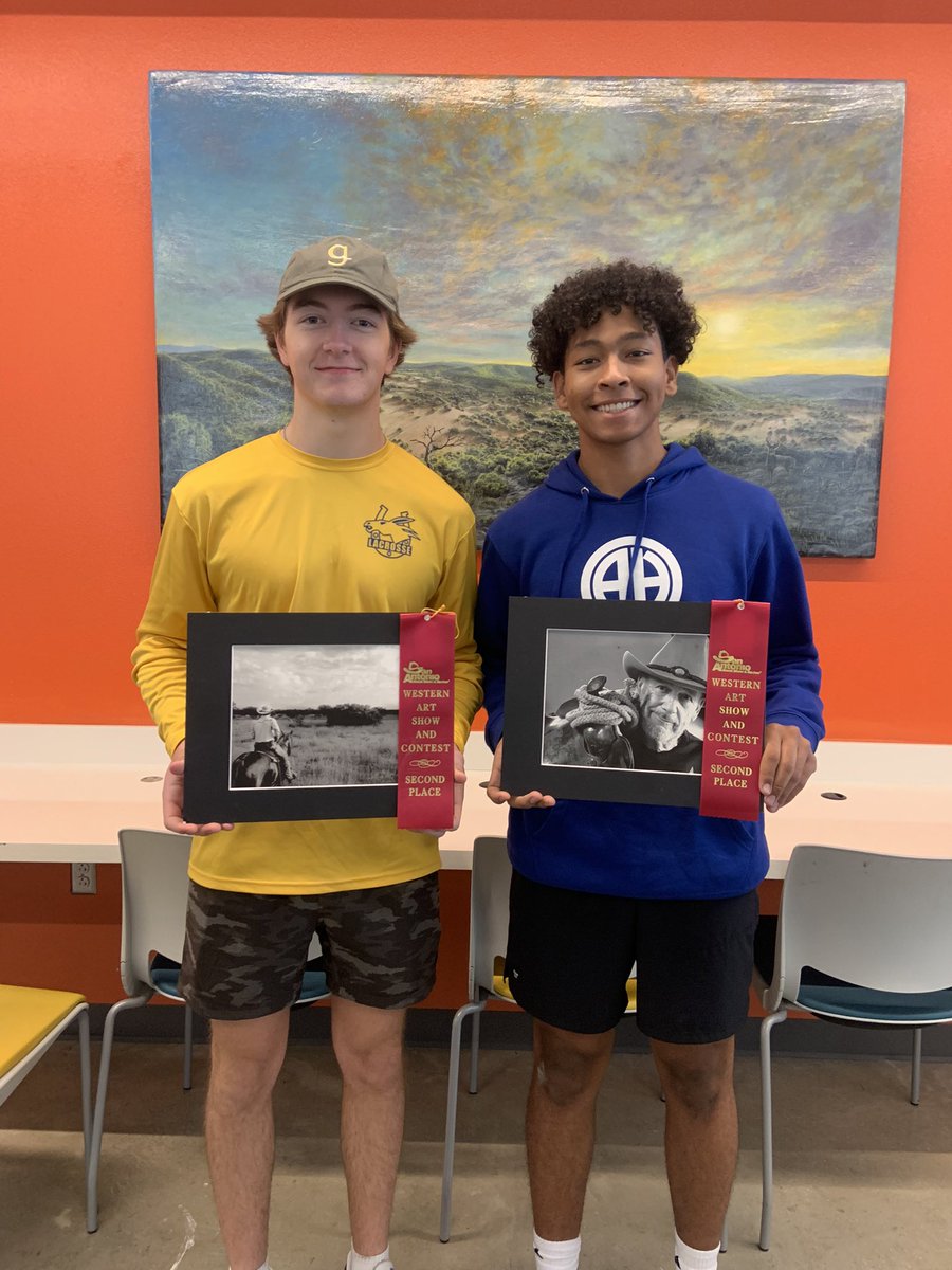 Big things are happening in the photography program! Huge congrats to Marcus, Darby, Cebo, and Jaidyn for placing 2nd in their respective divisions at the San Antonio Livestock Show and Rodeo art competition! We are proud of you! <a href="/AHISD/">Alamo Heights ISD</a> <a href="/AHHSmules/">AHHS Mules</a> <a href="/AHISDFineArts/">Alamo Heights ISD Fine Arts</a>
