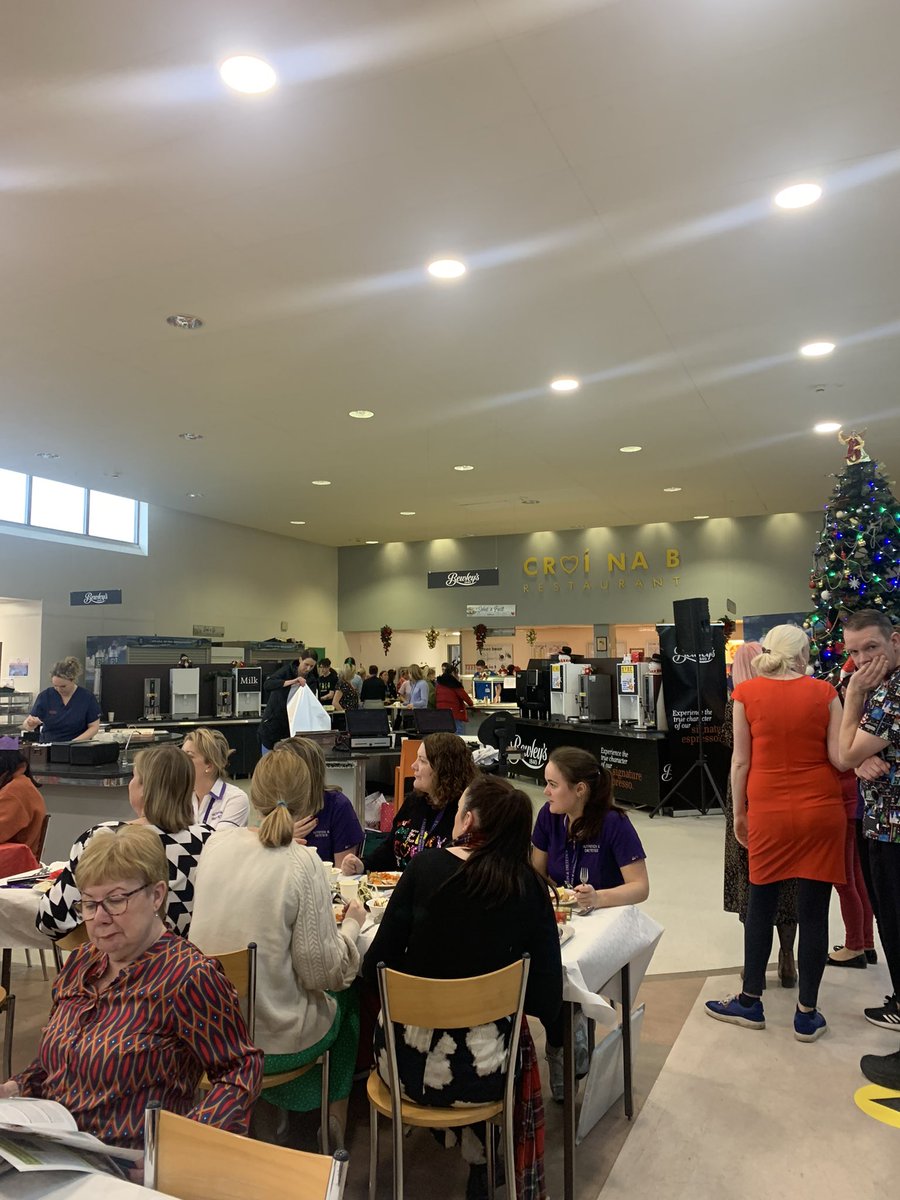 The catering team @Beaumont_Dublin were outstanding today for the staff Christmas lunch🎄just amazing, the food, the service and the atmosphere they created 👏it’s always a great day but they really go above and beyond. Thank you so much.@connolly_sinead @hmrryan @CostelloeKate