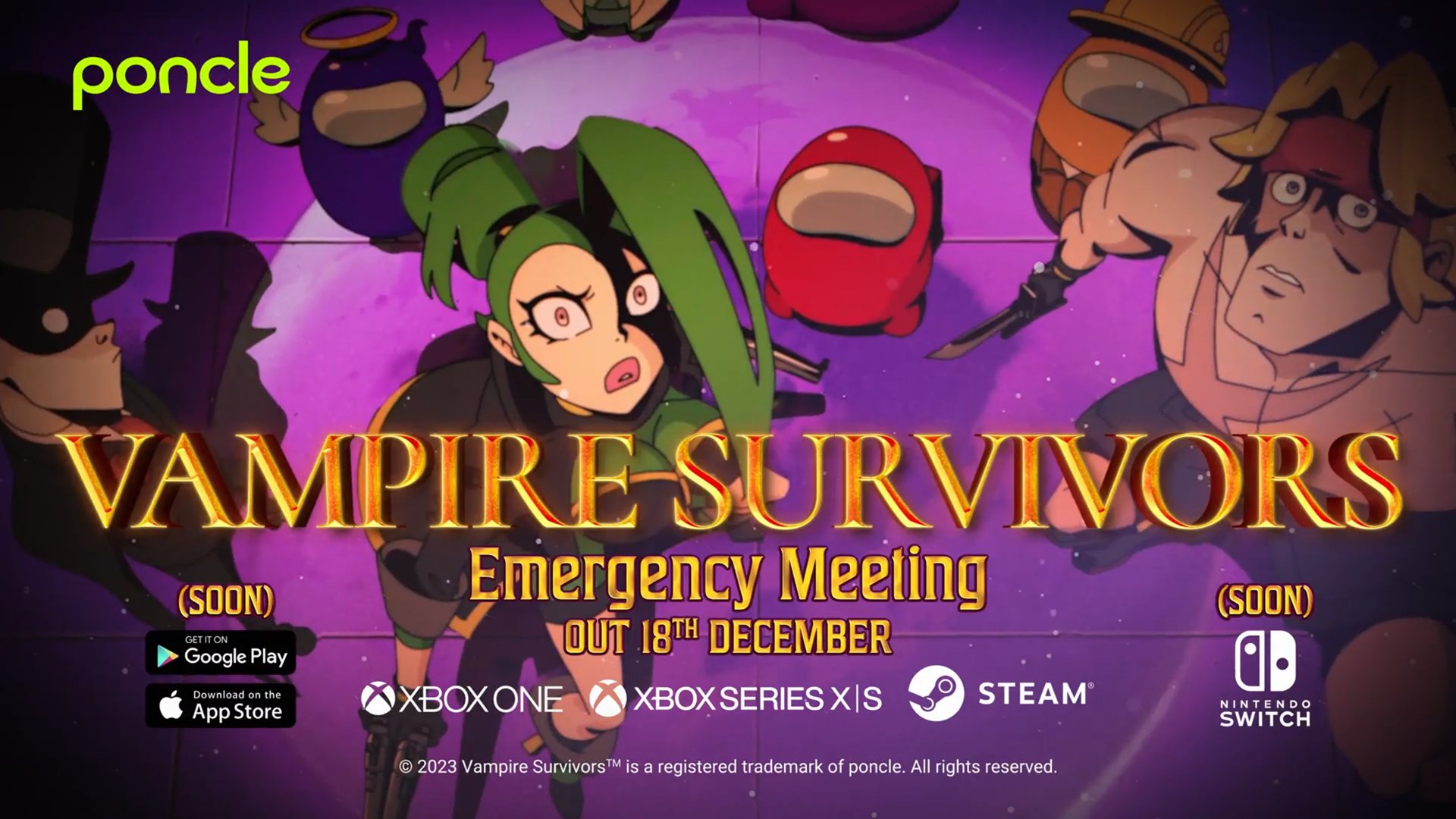 Vampire Survivors 🧄 VS: Emergency Meeting 🧛🚨 on X: Check out