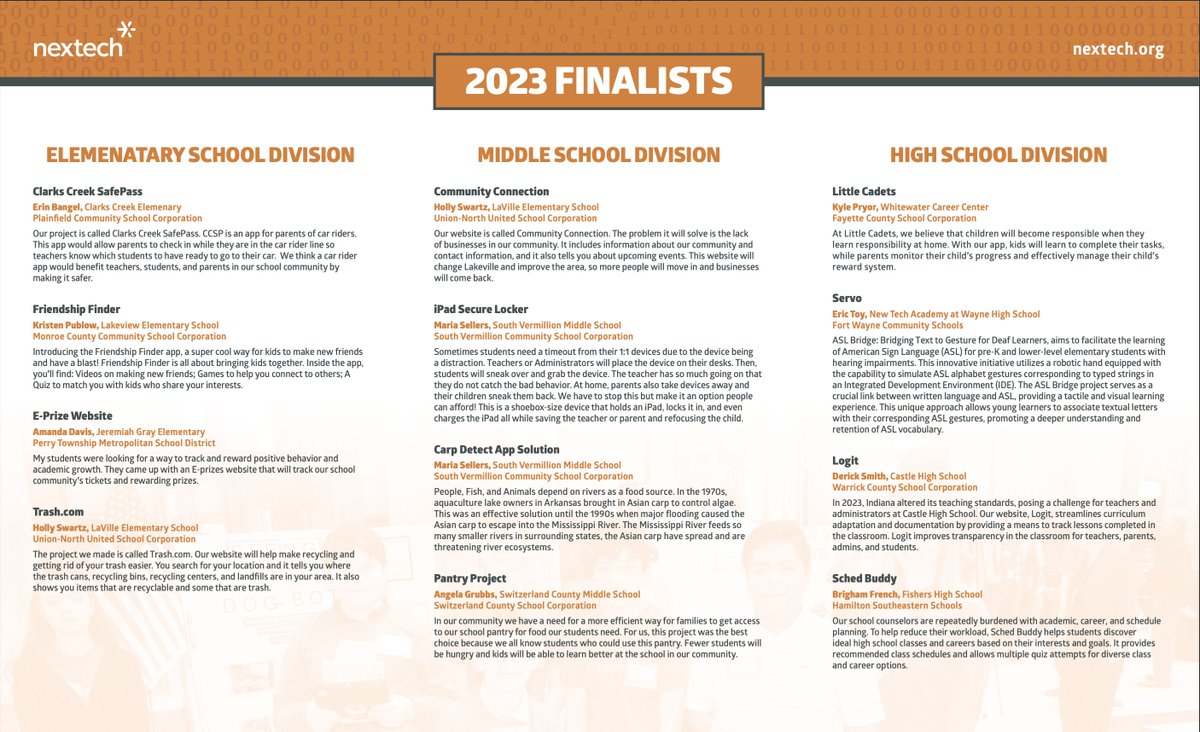 Congratulations to Lakeview Elementary for earning a spot as a 2023 CSForGood Finalist! So happy to have you at the Statehouse today representing our city and leading the way in technology and innovation. 

I’m excited to see what the future holds for these bright young minds!