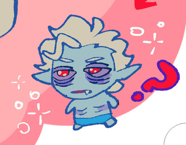 「doing a thing with ocs and microbe astar」|EASWIN REAL NOW🍔🦈のイラスト