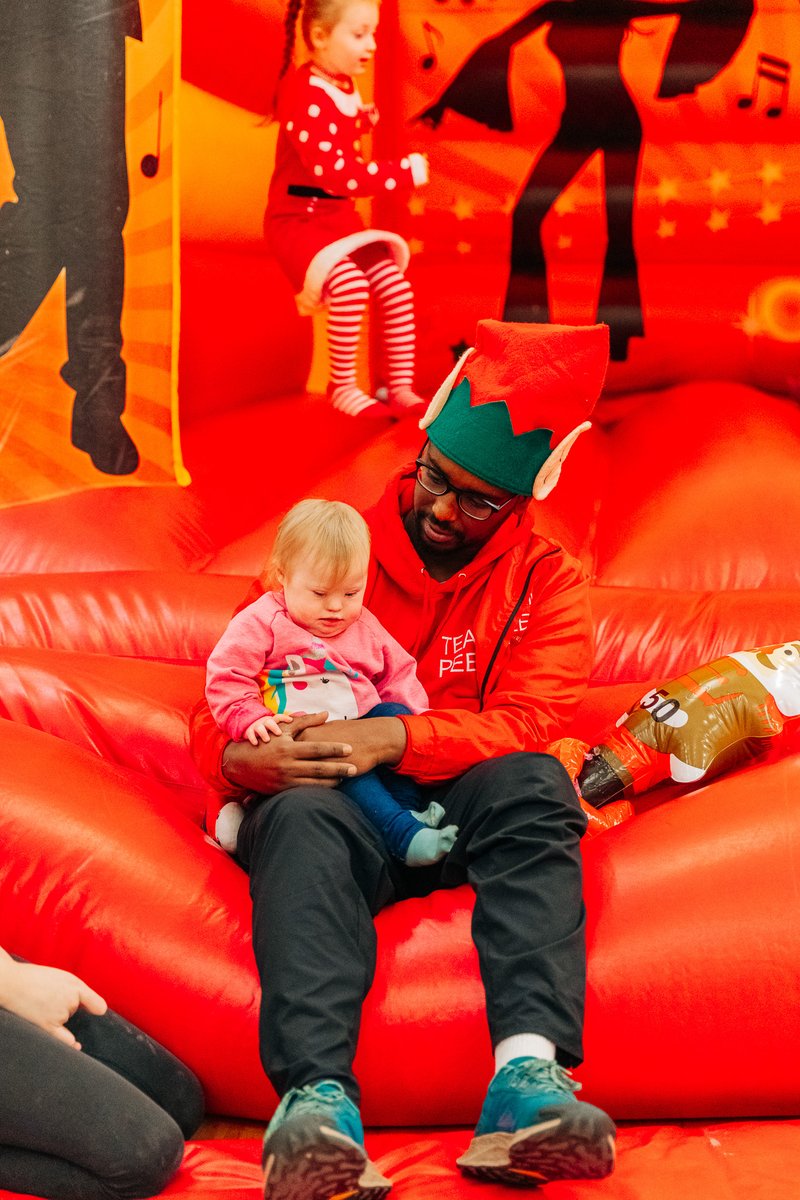 On Saturday, we had our little ones' PEEKaboo Play Cafe Christmas party, where they met a special visitor, SANTAAAA. 🎅 We had bouncy castles, Christmas activities, lunch from Garlic and Thyme and most importantly had fun @CattanachSCIO @PEEKCourtney23 @MoPeek123