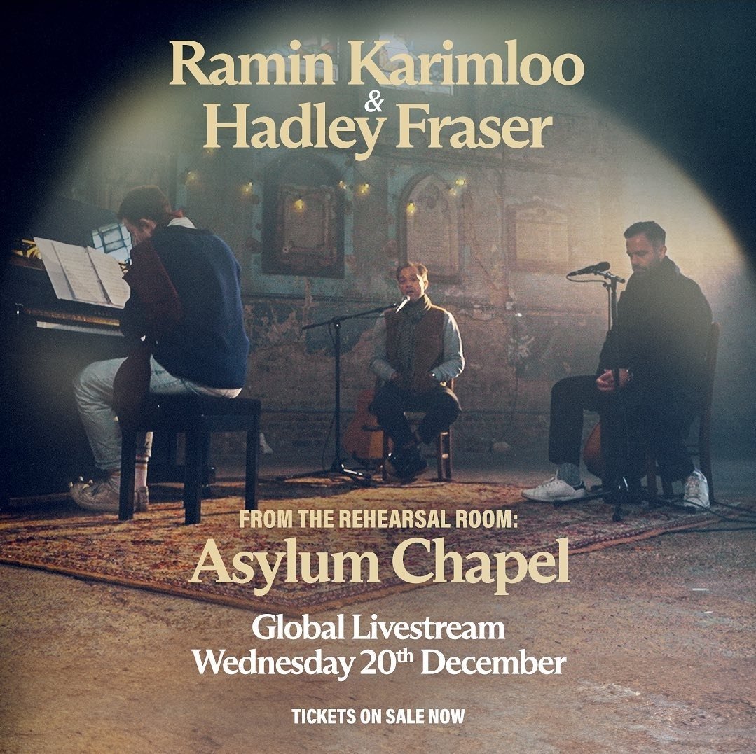 rierra_bot's tweet photo. 라민 카림루(Ramin Karimloo)는 하들리 프레이저(Hadley Fraser)와 12/20일, <From The Rehearal Room> 글로벌 라이브 스트리밍을 할 예정이다.

🔗 https://t.co/868DRUS0sG

#라민카림루 #raminkarimloo #하들리프레이저 #hadleyfraser https://t.co/aRTYaZ4MSG