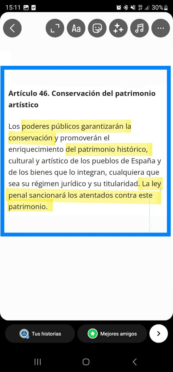 ¡FELIZ DÍA DE LA CONSTITUCIÓN!Dedica su art. 46 a regular la protección del patrimonio histórico, cultural y artístico, reconociéndolo entre los derechos fundamentales y uno de los principios rectores de la política social y económica. Algo que en Donostia, no se aplica