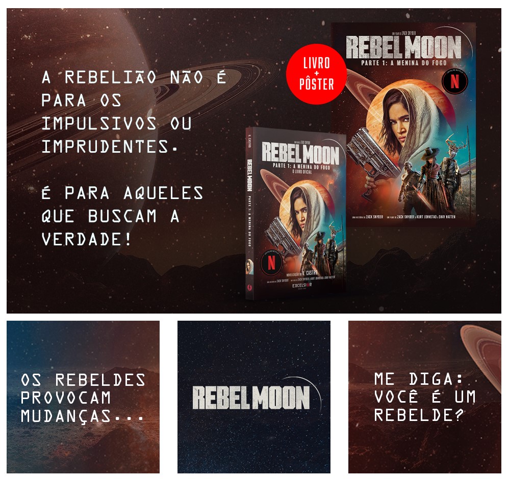 𝒮𝘢𝘮𝘮𝘪𝘦 🏳️‍⚧️ ☆ ʀᴇʙᴇʟ ᴍᴏᴏɴ on X: The #RebelMoon Novelization by V.  Castro now comes with a Rebel Moon poster via  Brasil! Link in the  thread below. Thanks Portal BR! 🫶 / X