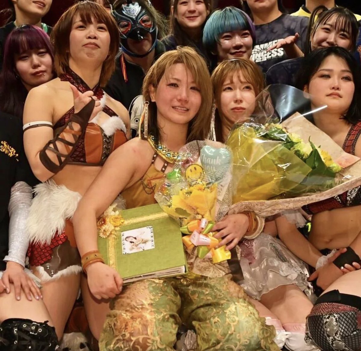A bitter sweet moment to see the end of @YukaSakazaki journey in TJPW. Such an incredible performer who consistently showed heart in every match. We’re excited to see what the future holds for Yuka here in the US! AYAYAYA forever 🤍
