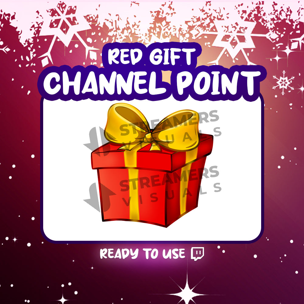 🚀 Elevate your Twitch game with Streamers Visuals' Red Gift channel point! Add excitement, engage viewers, and boost generosity on your stream. Download instantly, use seamlessly! #TwitchUpgrade #StreamersVisuals

👉 streamersvisuals.com/products/red-g…