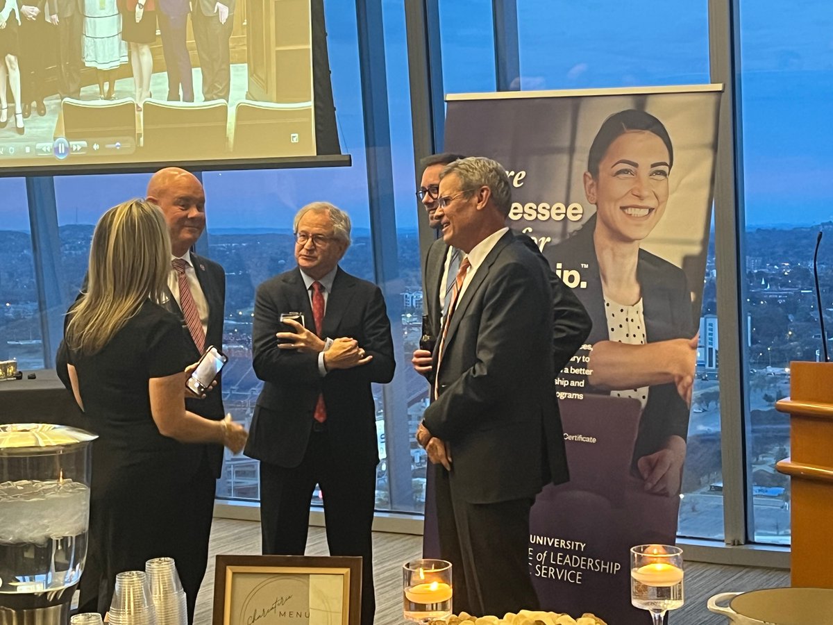LipscombCLPS's tweet photo. 📸 Last month's reception before the TISL event with Tennessee Gov. @BillLeeTN and Rep. Mark White.

#WhereTNTurnsforLeadership https://t.co/WYGVEPxwan