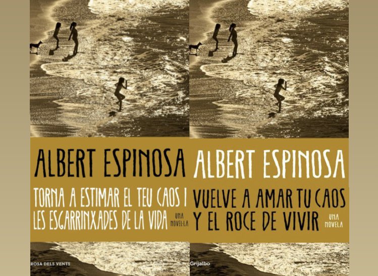 7 de marzo nueva novela. “Vuelve a amar tu caos y el roce de vivir”. En castellano y catalán. Preventa en cualquier librería y amazon