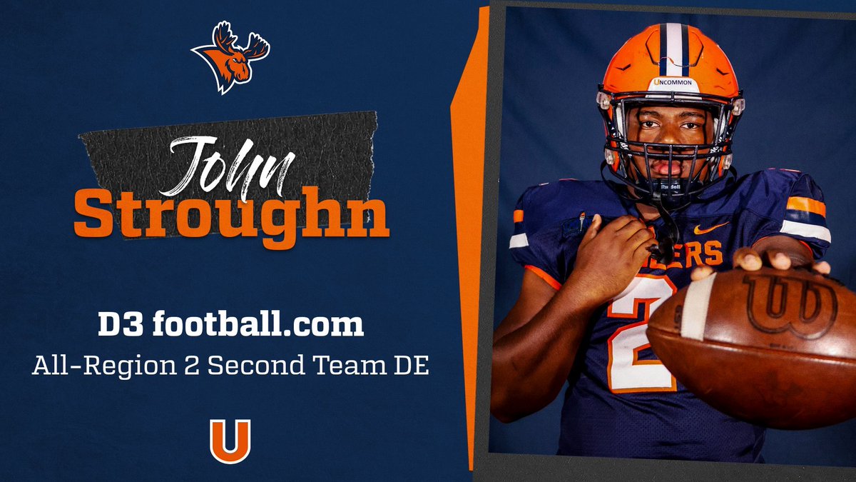 Congratulations to John Stroughn on being named to the D3football.com All-Region 2 Second Team!