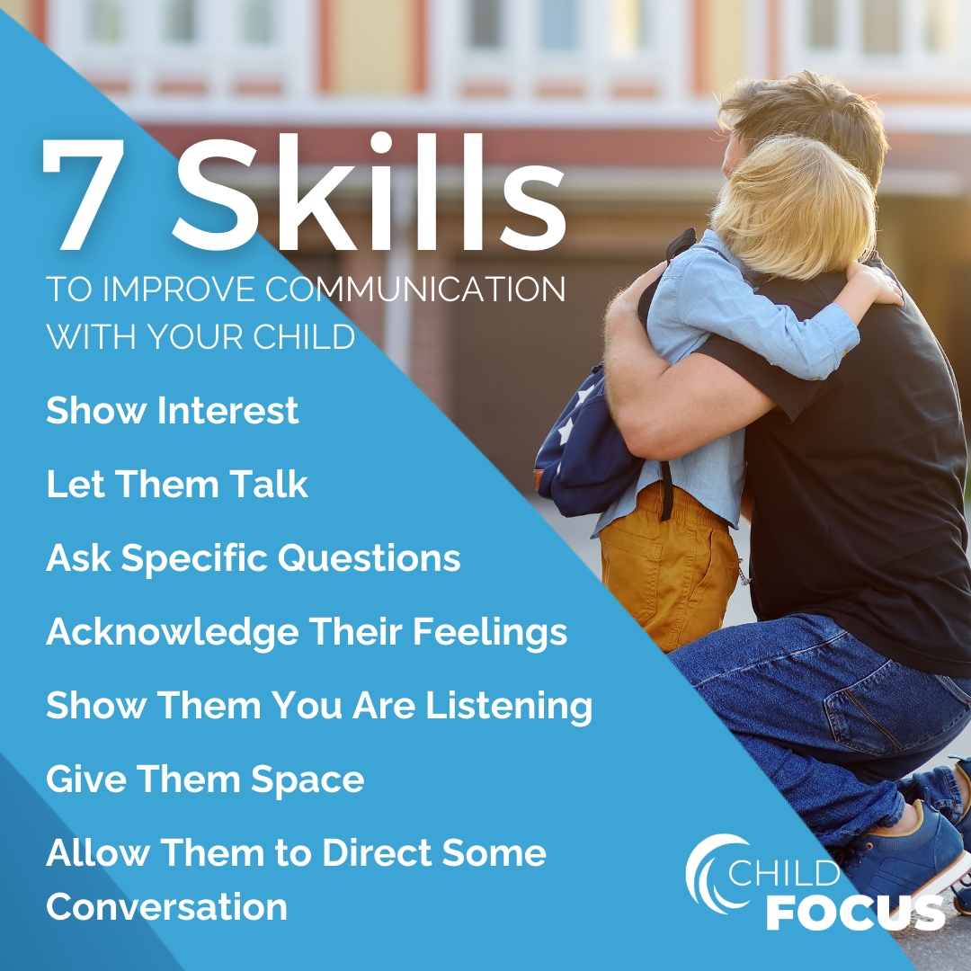 Looking to strengthen your bond with your child? These 7 essential communication skills will help you connect on a deeper level and build a strong relationship. 👨‍👩‍👧

#ParentingTips #ParentingHelp #ParentingMentalHealth #FamilySupport #ChildFocus #StrongFamilies