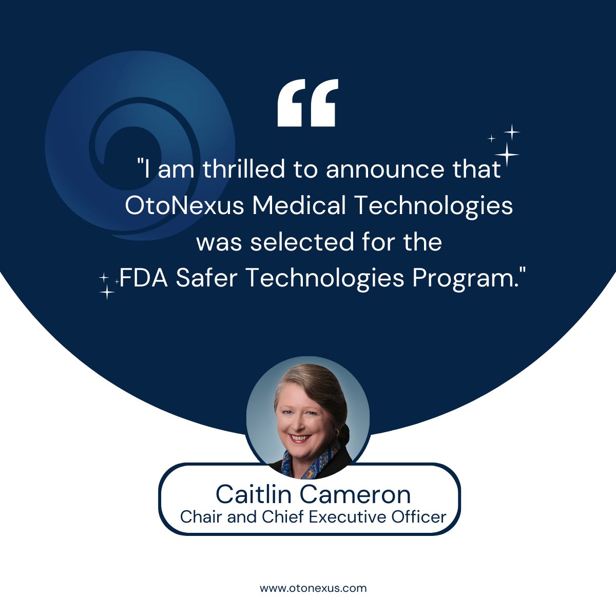 FDA STeP Program awarded to OtoNexus Medical Technologies for ultrasound platform technology that evaluates middle ear infections.

#MedicalInnovation #FDA #OtoNexus"