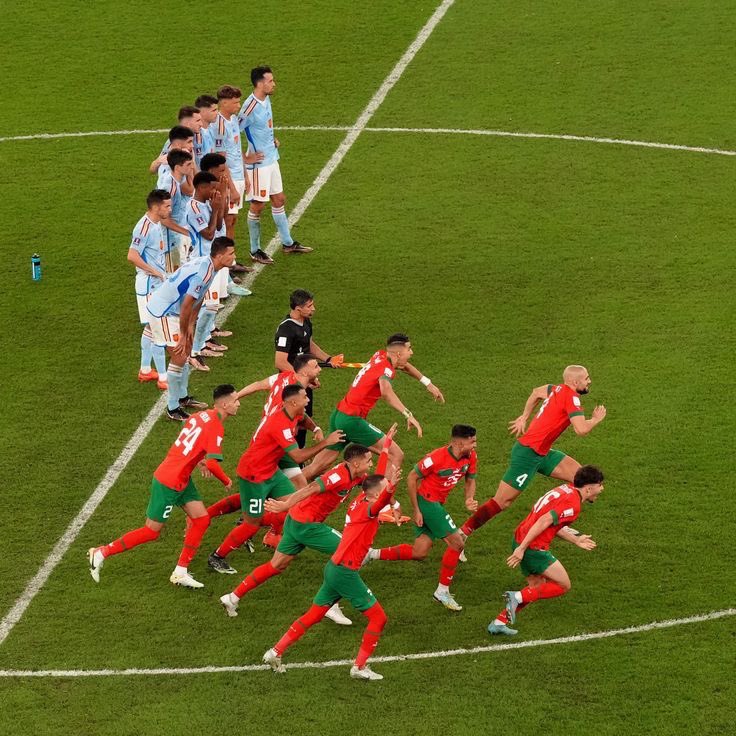 Lou___Sam's tweet photo. Today is the first anniversary of this magnificent moment #Morocco #fmrf #WorldcupQatar2022 https://t.co/4VGkr6AGLb