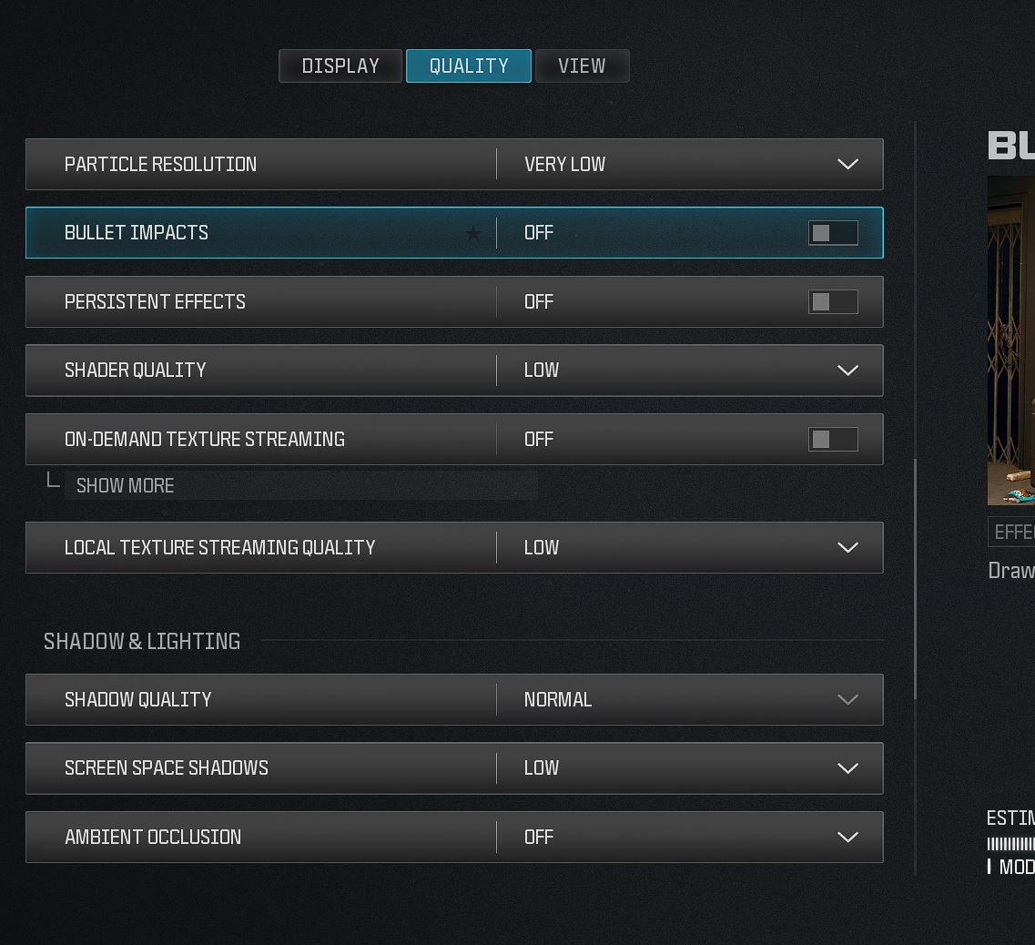 FoVeS_FPS's tweet photo. 🎮 Call of Duty: Warzone 3 PC Settings 🎮

Some quick and dirty performance settings! 👇 https://t.co/kiCFGeQDXX