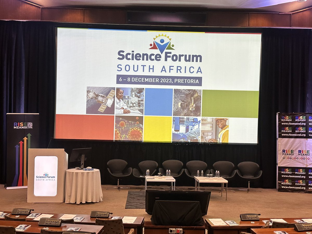 Seanhlomane's tweet image. Inspiring day at the Science Forum! @DrBladeNzimande Minister of Science &amp;amp; Innovation's remarks on #SciDiplomacy &amp;amp; #Multilateralism were particularly insightful. We need global collaboration to address global challenges! #ScienceForGood #FutureOfInnovation #SFSA2023 #ItsPossible