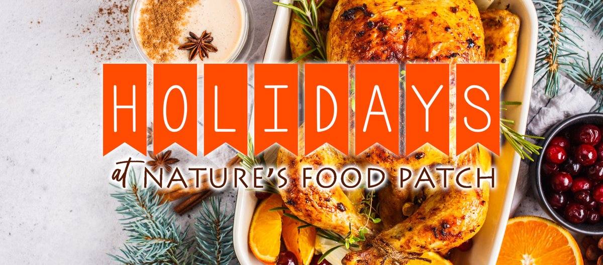 Place your Winter Holiday Pre-Order through 12/20 or shop our Holiday Grab &amp; go beginning 12/21.

Holiday Menu à la carte naturesfoodpatch.com/holiday-menu/

#ThePatchLife #ShopLocalFL #Clearwater #DowntownDunedin #ChristmasMenu #HolidayMenuClearwater #HolidayMenuDunedin