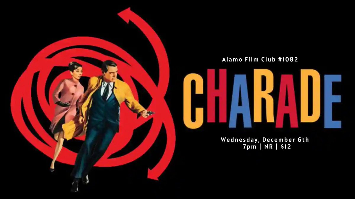 CinemaBandwagon's tweet photo. Tonight, 12/6 at 7pm, our #AlamoFilmClub hits a major milestone. With our screening of CHARADE as part of our #CriterionChallenge, we officially hit the elusive 4% mark. We've seen 4% of the @Criterion theatrically @alamowinchester!
Get your tickets: https://t.co/F8080ZyhSI https://t.co/WItgzBk2le