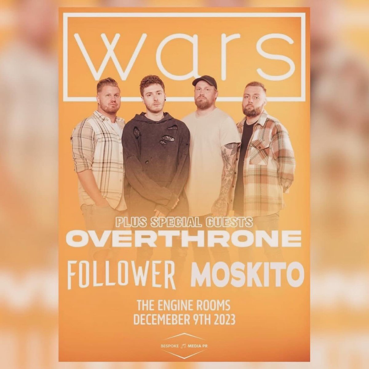 MOSKITO (@moskitouk) on Twitter photo THE LAST MOZZY SHOW OF THE YEAR IS JUST AROUND THE CORNER
Join us in the big smoke this Saturday where weβll be joining <a href="/weareallwars/">π πππ</a> at The Engine Rooms π¦π¦ THE LAST MOZZY SHOW OF THE YEAR IS JUST AROUND THE CORNER
Join us in the big smoke this Saturday where weβll be joining <a href="/weareallwars/">π πππ</a> at The Engine Rooms π¦π¦