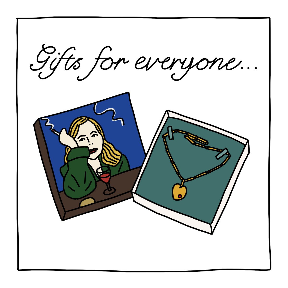 RandomlyGen's tweet image. Welcome to my Christmas gift guide! An advent calendar of festive presents to share with your loved ones. 

First off, we have the perfect items for the ladies in your life. And as a bonus, the packages are the same size 🎄