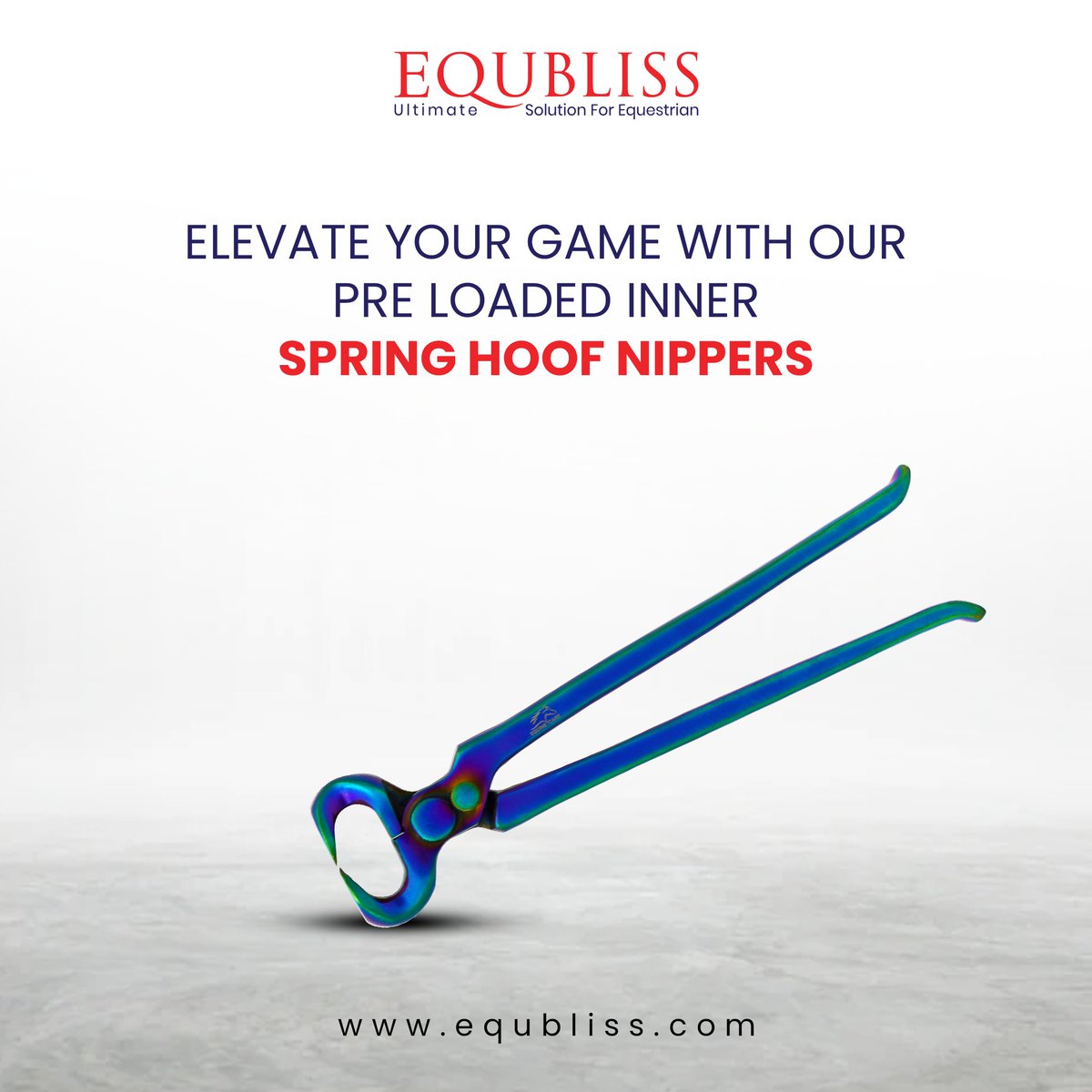 🔗 Explore our wide range of horse grooming products, including horse boots, farrier aprons, saddle pads, and more on our website at equbliss.com 

#Equbliss #HorseGrooming #FarrierTools #HoofNippers #QualityTools #ElevateYourGame #EqublissProducts #HorseCare