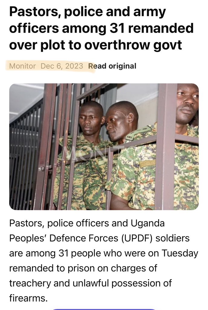 kizzabesigye1's tweet image. NRM/M7 Junta should reflect on WHY people seem to be so determined to end it “by all means”!
Threats, arrests, torture, even killings hasn’t stopped and won’t stop people trying!