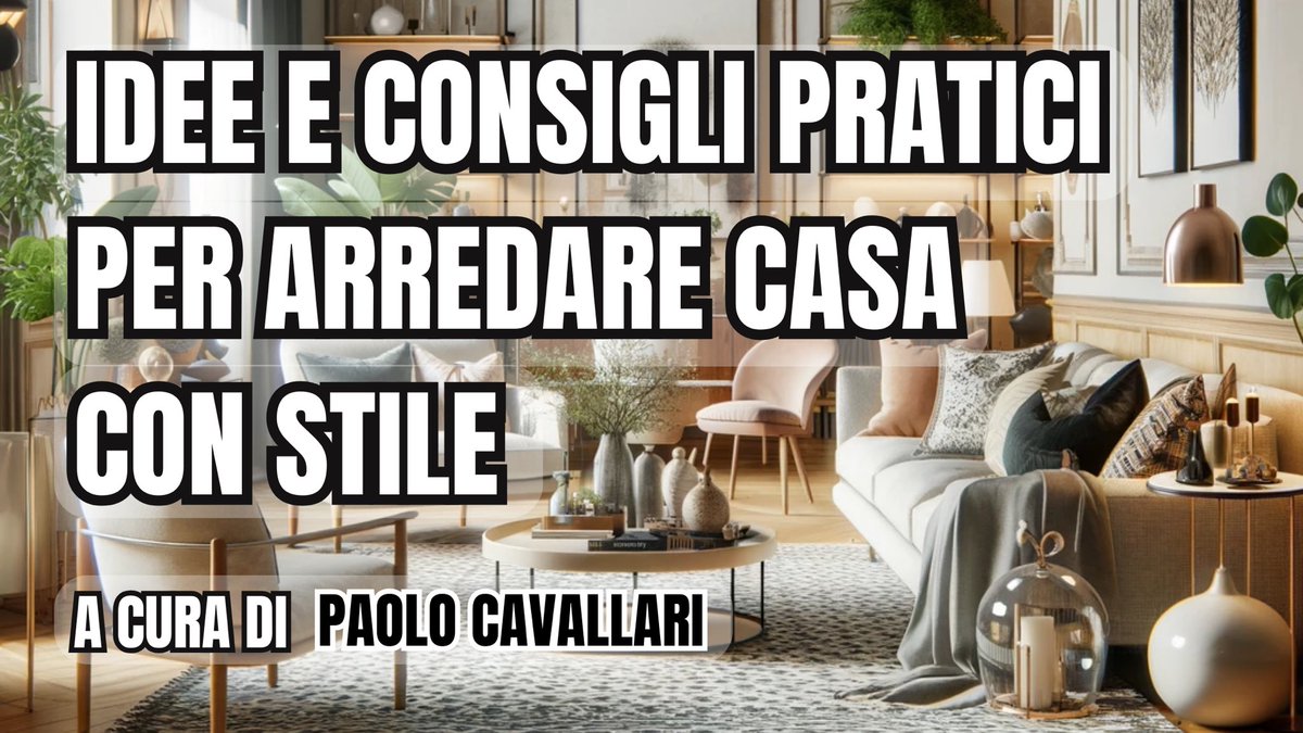 Scopri nel mio ultimo articolo come utilizzare le ultime tendenze per valorizzare ogni angolo della tua casa.
➡️ paolocavallari.com/arredare-casa-…

#interiordesign #homestyle #designinspiration #personalizedhome #uniqueinteriors #creativespaces #ModernLiving #HomeTransformation #decortips