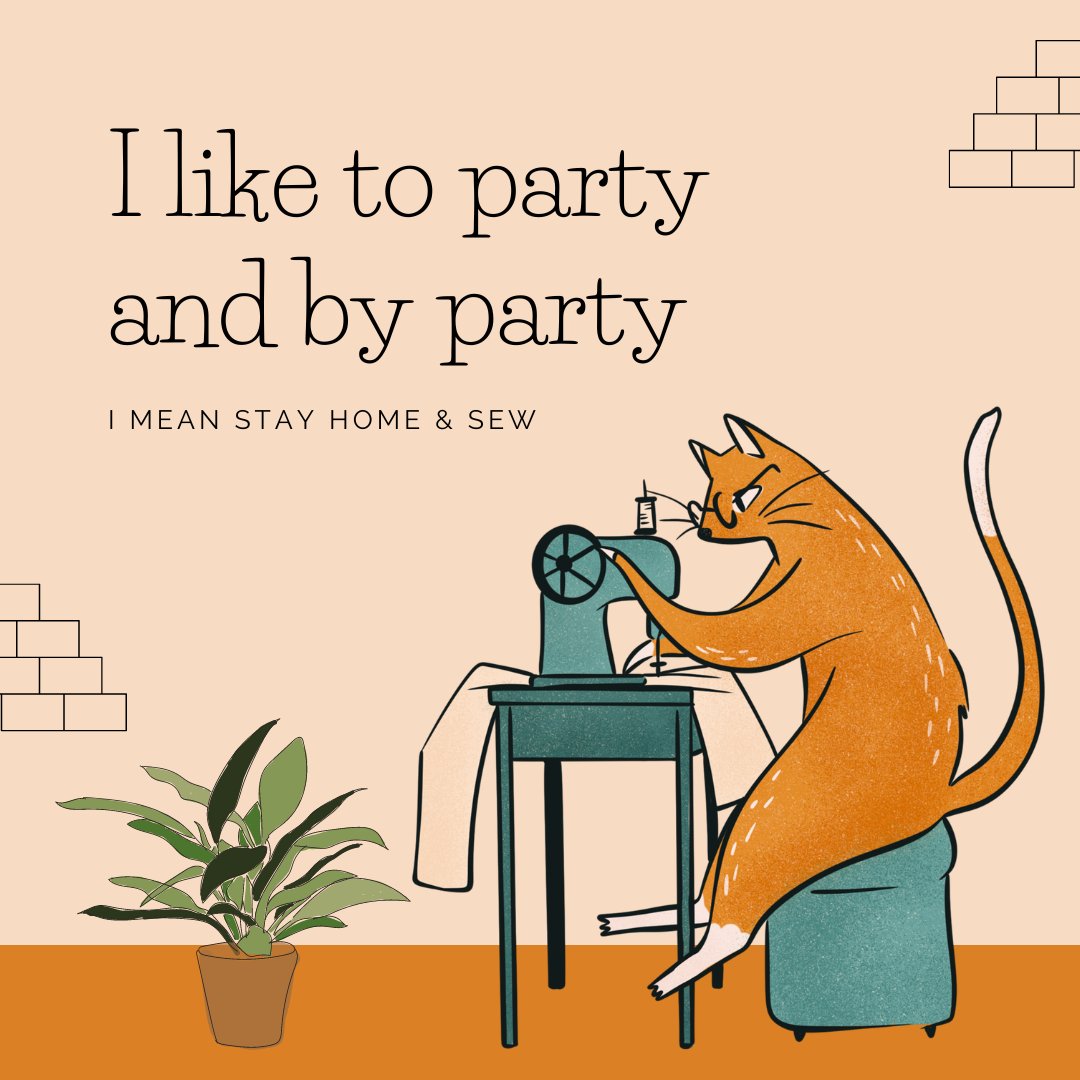 ProfPincushion's tweet photo. I didn't make this, just happened to come across it on Canva and had to share because, well, same. 😆 https://t.co/nMQ3aKqLyj