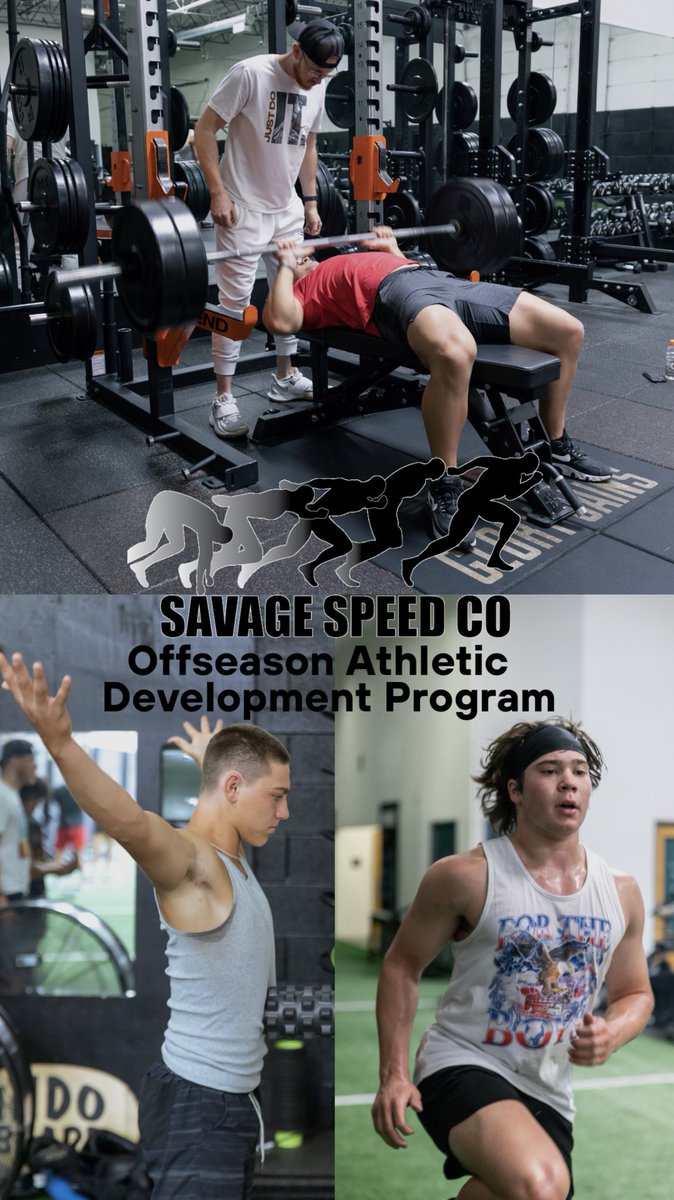 Savage Speed Co has officially launched its offseason football program! We’re looking for dedicated football athletes who would like to take their athletic development to the next level. Over the last 11 years we’ve perfected our entire training system which includes: