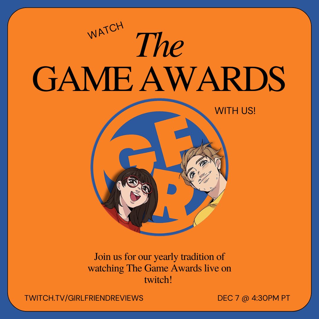 The 2023 Game Awards is live on Twitch December 7th