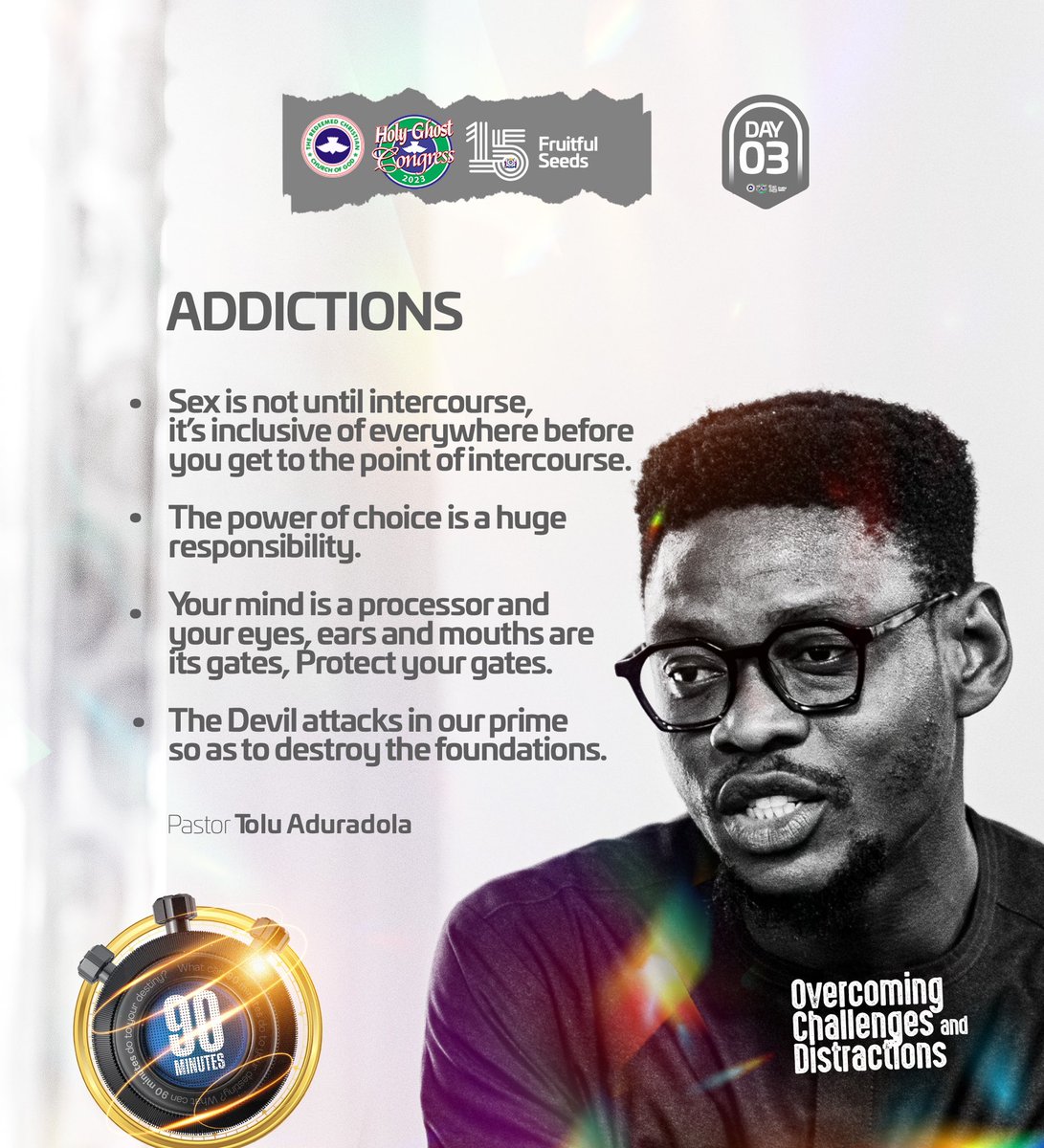 Wisdom is the principal thing; Therefore get wisdom. And in all your getting, get understanding.
[Proverbs 4:7] 

It was a really insightful conversation between with P.L.A and the Gen Z! 

You can join us tomorrow. 
Same time, same venue. 

#DAY3
#HGC2023
#DivineRepositioning