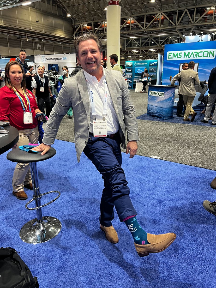 Simply incredible. We had a blast at <a href="/WorkBoat/">WorkBoat</a> last week and have you all to thank! 🙌

Huge shoutout to our co-exhibitors, <a href="/FraunhoferCML/">Fraunhofer CML</a> , @ReygarMarine, @Shiptracks, plus our booth visitors, Helm sock models and Partner Bingo aficionados! 🏆See you next year!

#Maritime #IWS