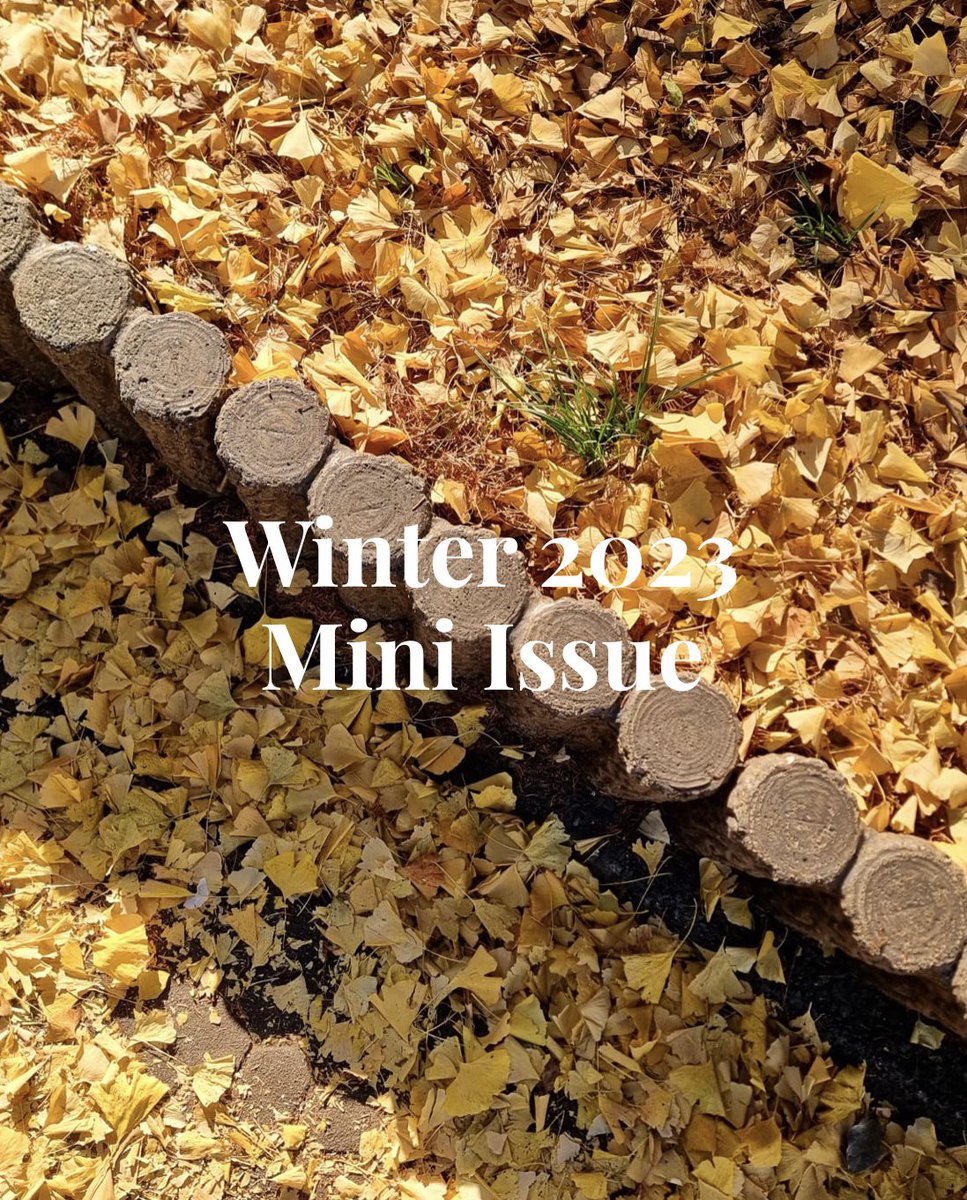 Go check out the 2023 Winter Mini Issue on our website! Thank you to everyone who showed their support at our release party!