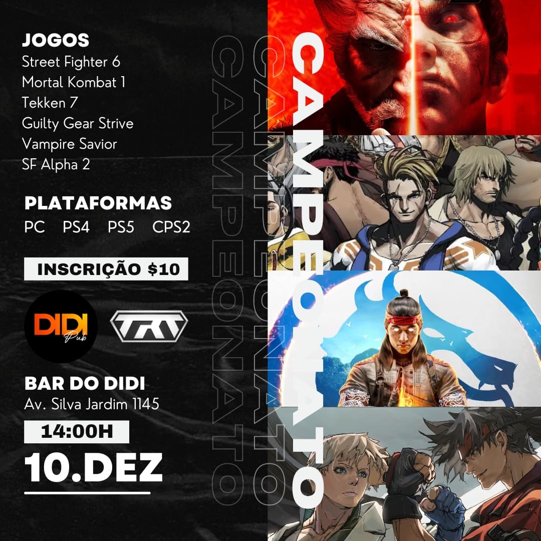 Sem tretas por enquanto: Tekken vs. Street Fighter vai para a