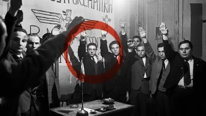 fmoeste's tweet photo. 🔴 Barra: de joven nazi a funcionario de Milei

El presidente electo decidió poner en la Procuración del Tesoro a un abogado que fue nacional socialista en su juventud y ministro de Carlos Menem. 

➡ https://t.co/FPOwYE3pcX

✍️ por @libonatti vía @elnumeral_ https://t.co/Oqmb7UoFcY
