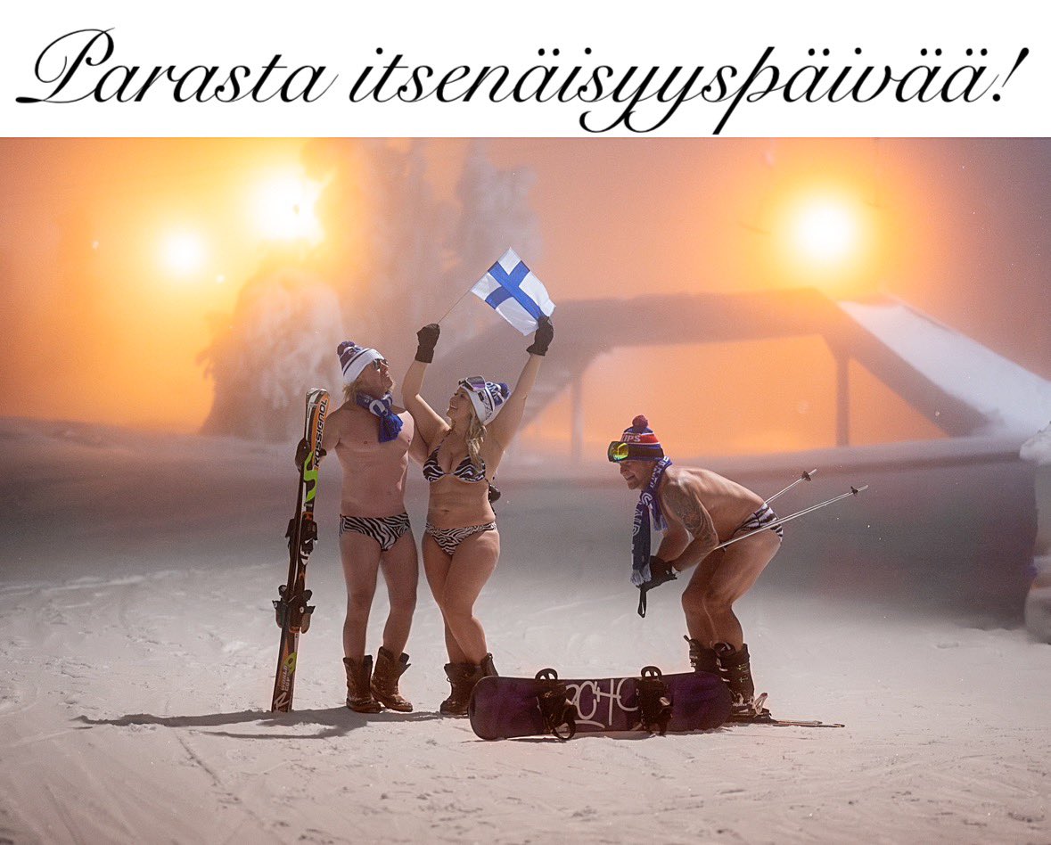 FCLeftFoot's tweet image. Hyvää itsenäisyyspäivää Suomi! 🇫🇮 
#levi #lapland