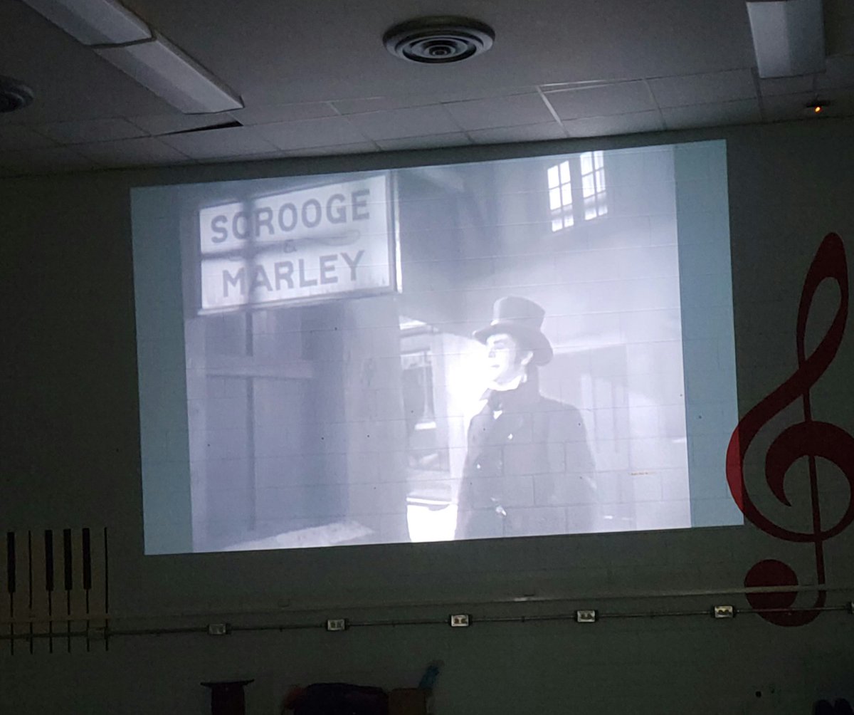 Studying "A Christmas Carol" in Novel Cinema.  We read the novel and now digging into various film adaptations!