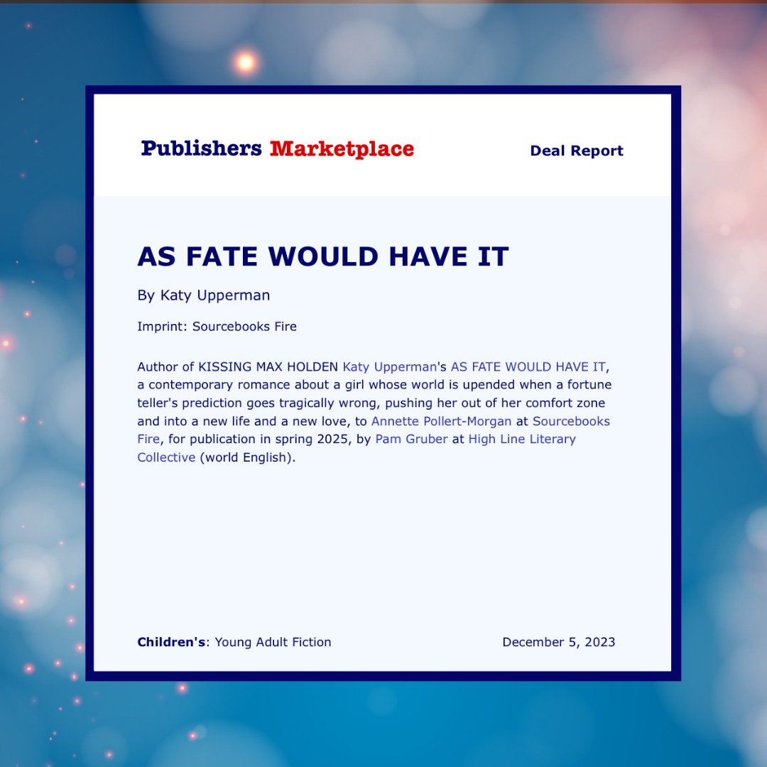 VERY excited to share this news… I get to publish two new YA books with Sourcebooks — dream come true!