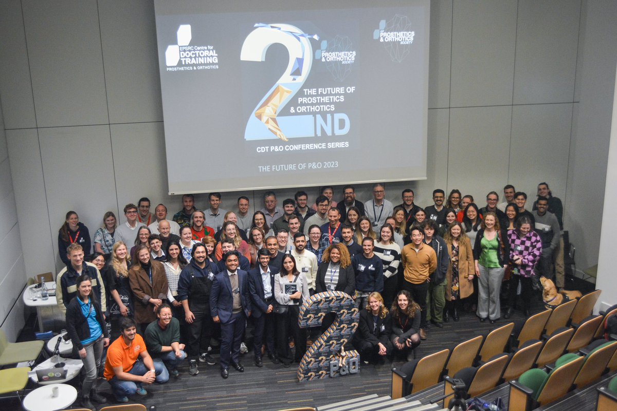 CDT P&O Society (@cdtpandosociety) on Twitter photo 👏 #CDTPandOConference23 👏
We hosted a successful 2 day conference at the University of Strathclyde Technology and Innovation Centre last week. “The Future of P&O” is an exciting prospect and it was fantastic to see so many students representing the field!
<a href="/CDTPandO/">CDT in Prosthetics & Orthotics</a> 👏 #CDTPandOConference23 👏
We hosted a successful 2 day conference at the University of Strathclyde Technology and Innovation Centre last week. “The Future of P&O” is an exciting prospect and it was fantastic to see so many students representing the field!
<a href="/CDTPandO/">CDT in Prosthetics & Orthotics</a>