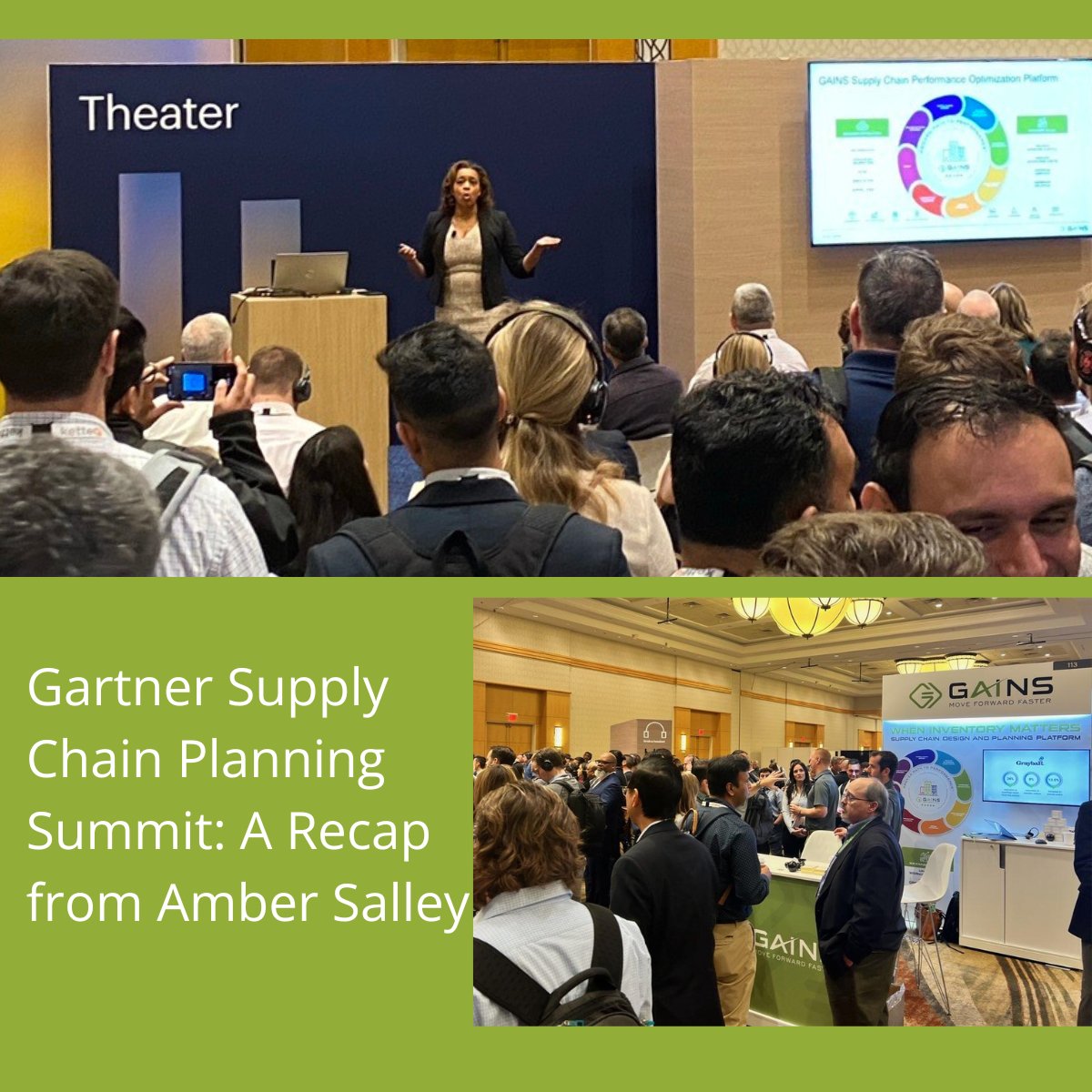 Read as Amber Salley shares her experience at the Gartner Supply Chain Planning Summit last month. She emphasizes decision-making, technological integration, and covers key lessons learned. Read the full blog here: bit.ly/3Ru1CTx

#GartnerSCPlanning #SupplyChain