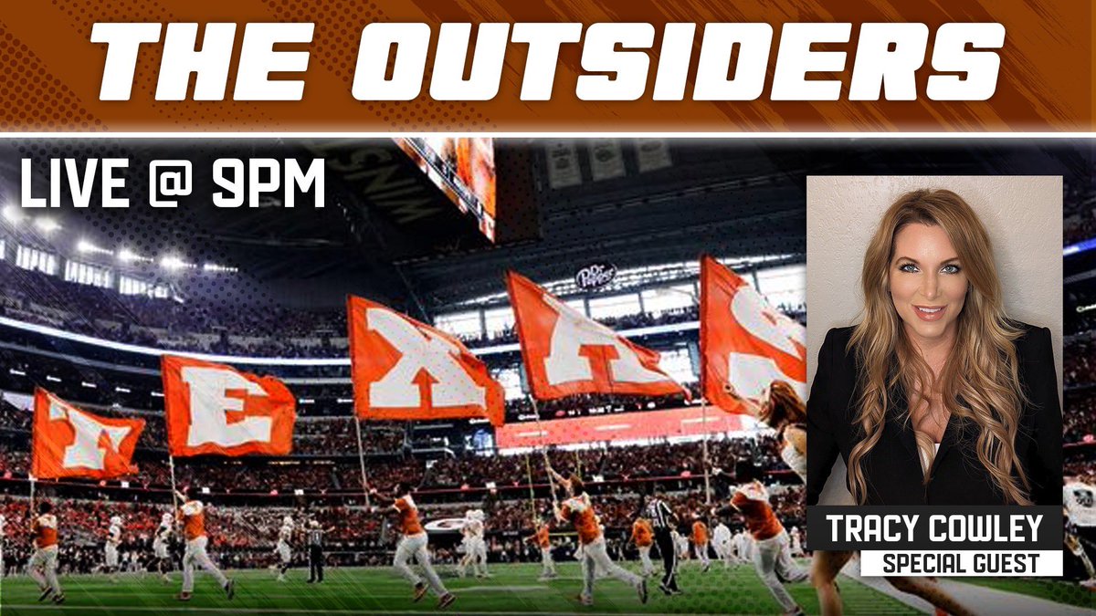 ChanceMock's tweet photo. Big night on #WhatchaDrinkingWednesday w/ the @OB_Outsiders! Special guest & favorite #LSU commentator @tcgoldrush joins our band of misfit toys to talk a little Heisman, @TexasFootball, #SEC & a helluva lot of fun. I’ll have to razz her about our 1st interaction many months ago. Grab a beverage and let’s play at 9p. 

@Beauedge @CHastingsOBL @jasondickaf 

https://t.co/vu8Oj2ZgRQ