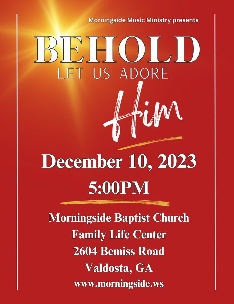 MorningsideVald's tweet photo. Come join us THIS SUNDAY! https://t.co/Oq9g4lYyqN