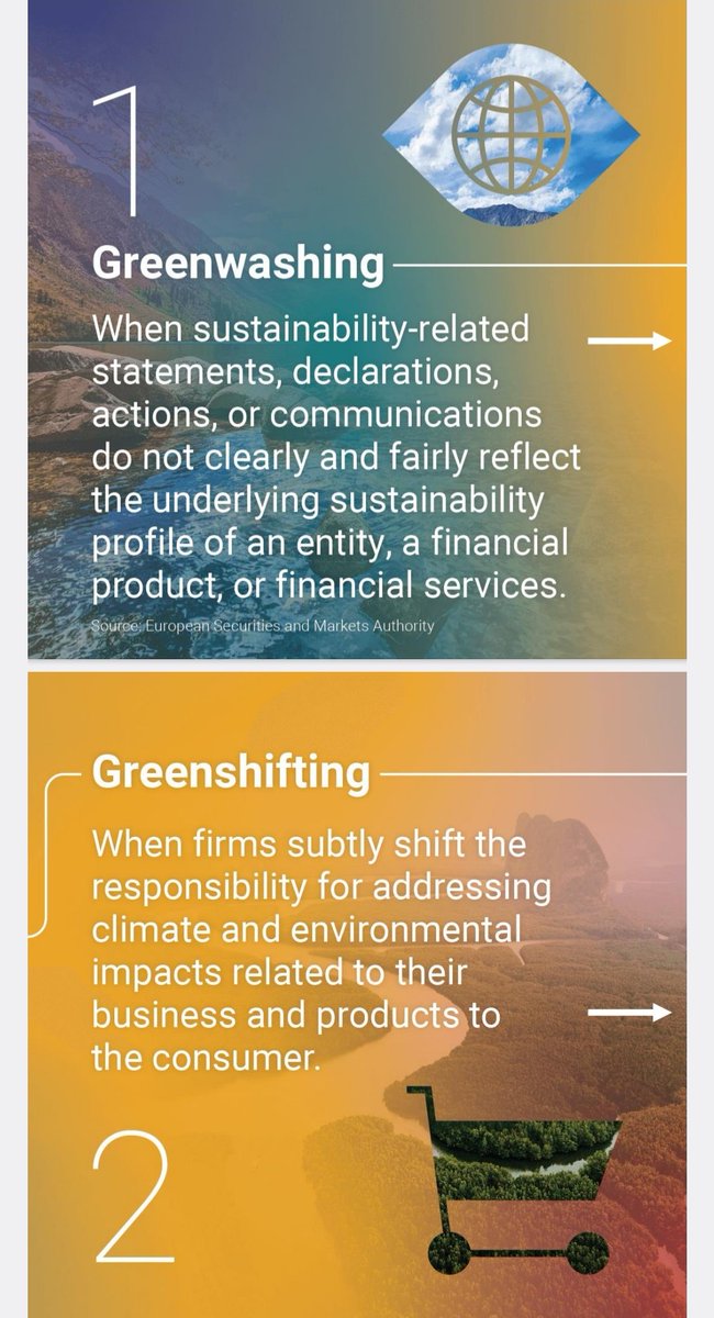 ZainabNaeem7's tweet photo. 🌿Corporate landscape: Greenwashing persists, Govt opts for Greenshifting, Banks &amp; MFIs caught in the Greenhushing &amp; Green Crowding dilemma. Now, which sectors are leading in Greenlighting &amp; Impact Washing? 🤔
Useful buzzwords
#GreenBiz #Sustainability #COP28 https://t.co/yEZlkWk9y4