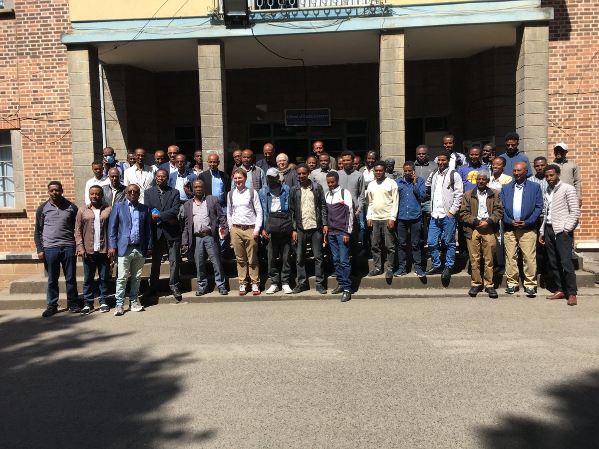 Discussing future #geothermal activities in #Ethiopia with colleagues in industry, academia and government - wonderful attendance ⁦@AddisAbabaUni⁩ @EarthSciStA⁩ ⁦@Abate_A_Melaku⁩ with funding from ⁦@univofstandrews⁩ ⁦@UStAResearch⁩