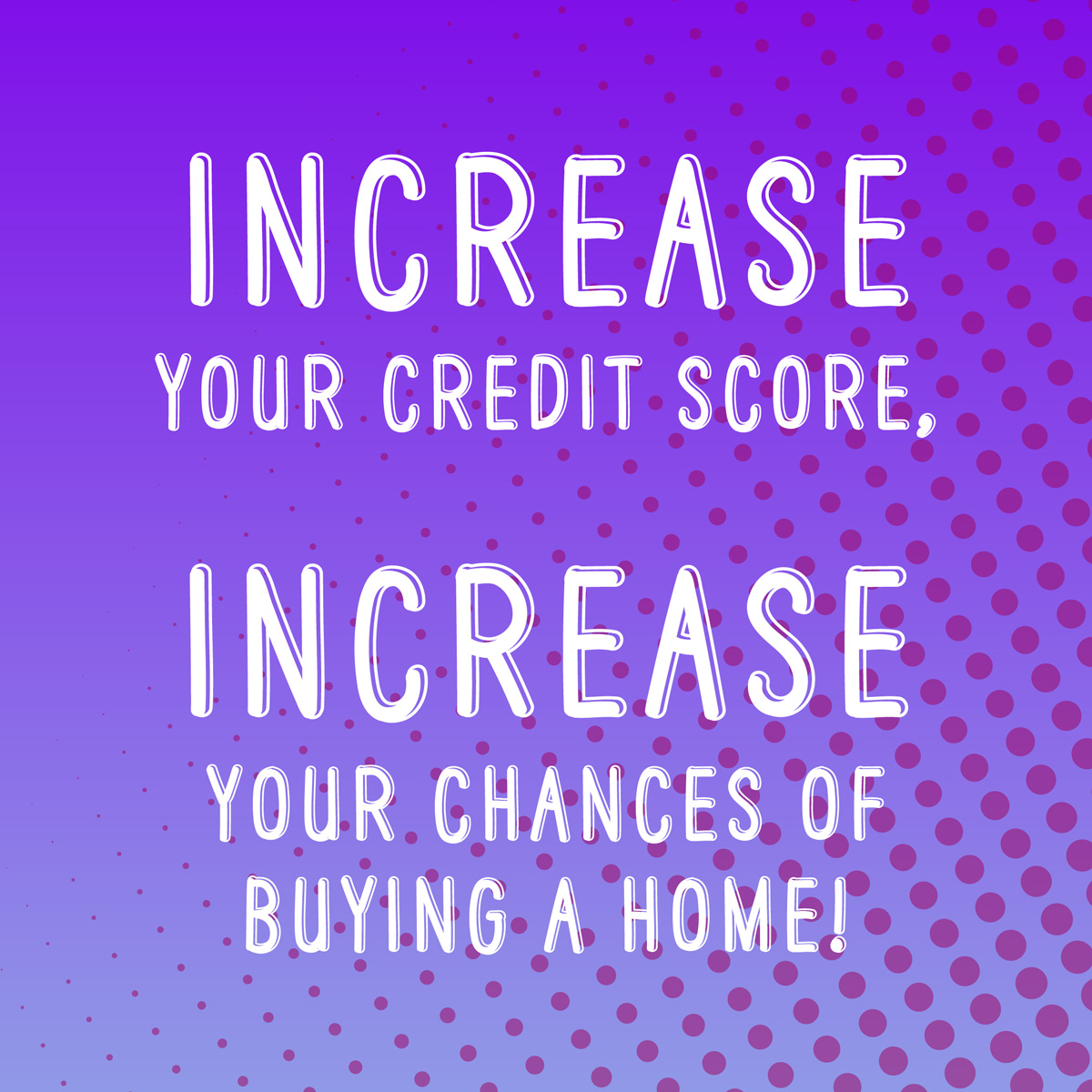 Want to increase your credit score and improve your chances of qualifying for a home? Try doing things like paying down debt, making timely bill payments and keeping your credit card balances low.  #designhomeloans #deliveringmore
