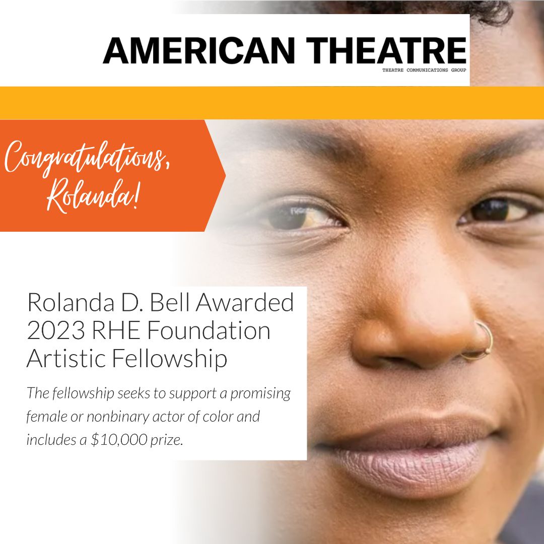 crowdedfire's tweet image. Congratulations to Rolanda Bell! 

Read more about Rolanda in American Theatre Magazine here, and don’t miss her in Crowded Fire’s production of SHIPPING &amp;amp; HANDLING by Star Finch, coming up in Fall of 2024!
americantheatre.org/2023/11/07/rol…