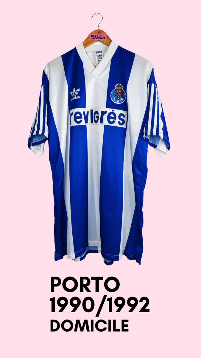 Porto 1990/1992 🐉
Tous les éléments en feutrine, le logo Adidas à fleur 😍
backtothefootball.com/produit/1990-1…