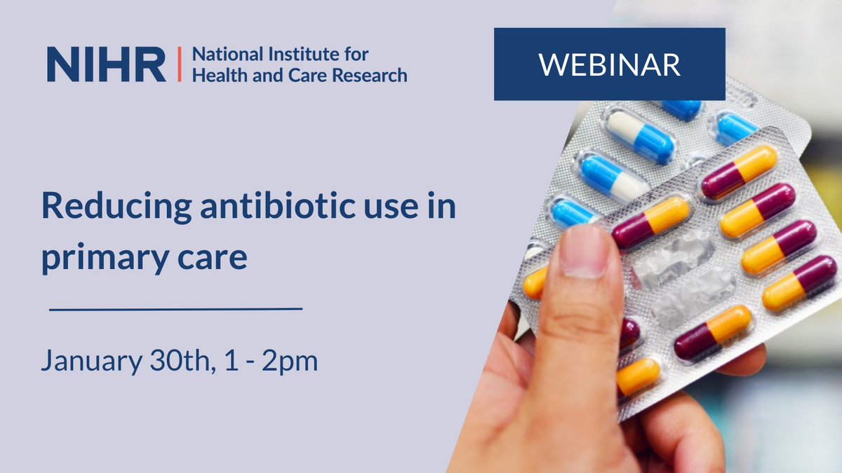 Who is in most need of antibiotics? And how could digital tools help reduce prescribing? Join our webinar to discover actionable evidence on antibiotic stewardship, and safe and effective prescribing: gmg-lgcgroup.zoom.us/webinar/regist… @DrDianeAshiru @aliciad3 #AntibioticGuardian