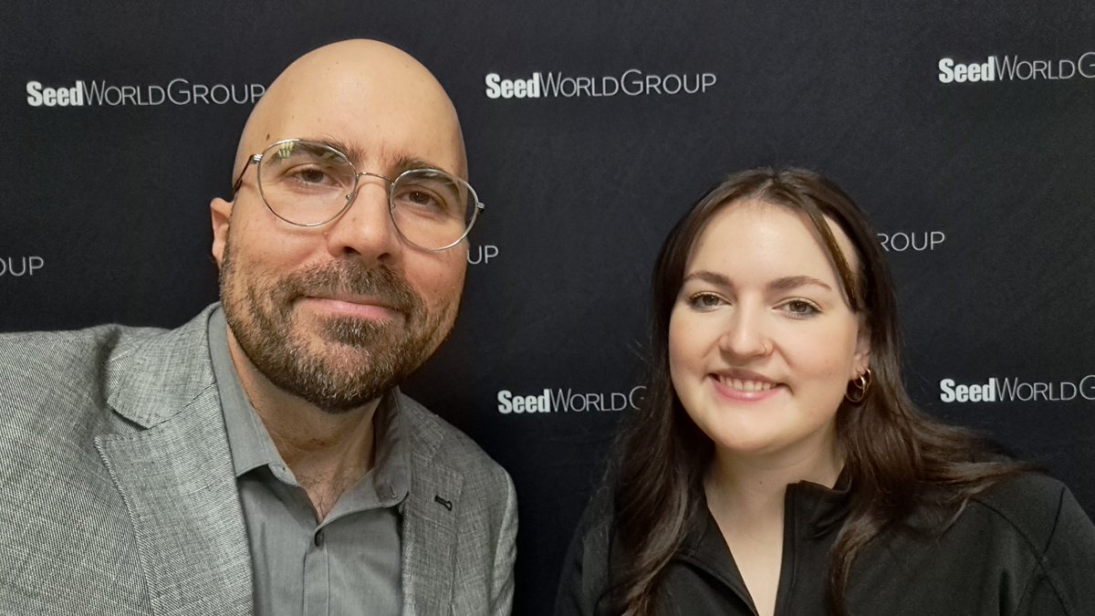 Always nice to introduce a new face to the industry! <a href="/SeCanEzri/">Ezri Oatway</a> turned 23 this week and is the new Alberta/BC marketing rep for <a href="/secan/">SeCan</a>. Stay tuned for our <a href="/SeedWorldCAN/">Seed World Canada</a> interview!